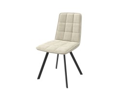 Стул "ROM" (Черный/Milk Lux b2)