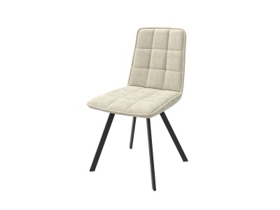 Стул "ROM" (Черный/Milk Lux b2)