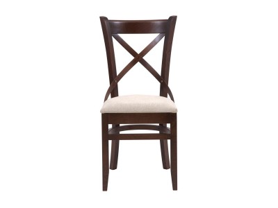 Стул "Хью" (темный тон/бежевый М02)