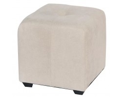 Пуф "Николь" Светло-бежевый велюр