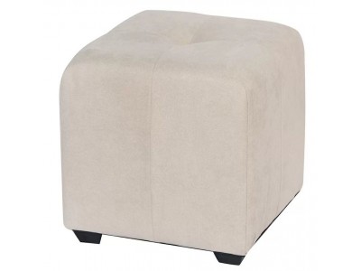 Пуф "Николь" Светло-бежевый велюр