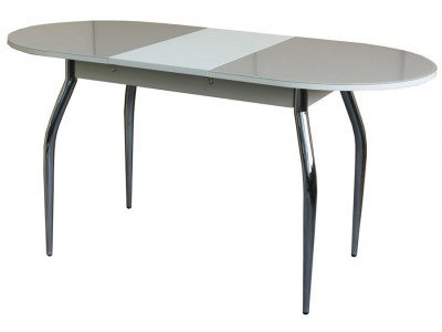 Стол БАКАР (Бежевый/стекло)