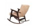 Кресло-качалка РЕТРО (темный тон / RS 03 - бежевый) Кресло-качалка РЕТРО (темный тон / RS 03 - бежевый)