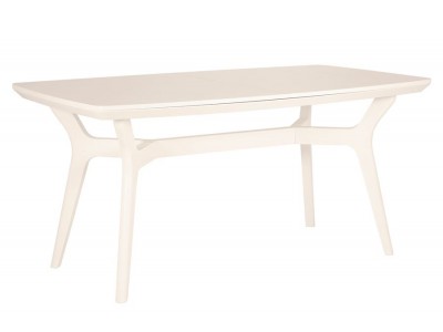 Стол Фиджи 1600(2100)х900, цвет слоновая кость