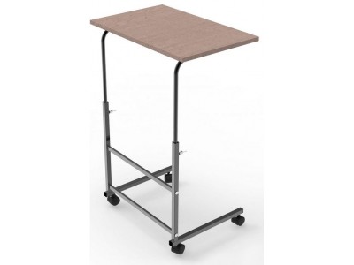 Подкатной стол СЛКС-4 (каркас черный/ясень шимо темный) Подкатной стол СЛКС-4 (каркас черный/ясень шимо темный)