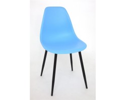 Стул 638 BK Eames (Blue 50)