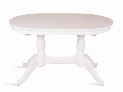 Стол обеденный Лилия-1300 (белая эмаль)