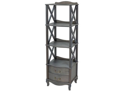 Этажерка "Джульетта"-3 (серый ясень) Вис