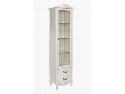 Шкаф- витрина "Джульетта" (молочный дуб) Вис Шкаф- витрина "Джульетта" (молочный дуб) Вис