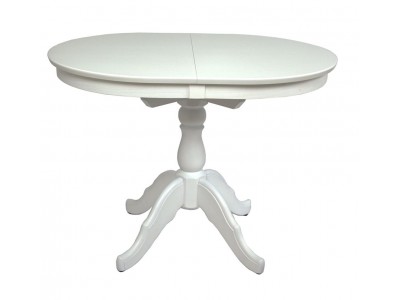 Стол обеденный Овальный-0110 (белая эмаль)