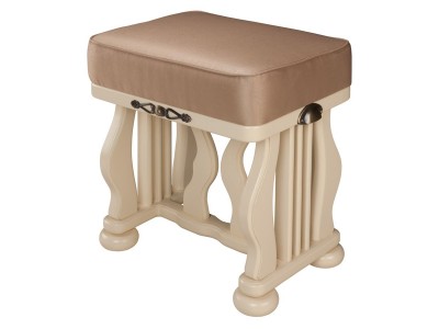 Банкетка Джульетта (Дуб шампань/Крем/ткань) Вис