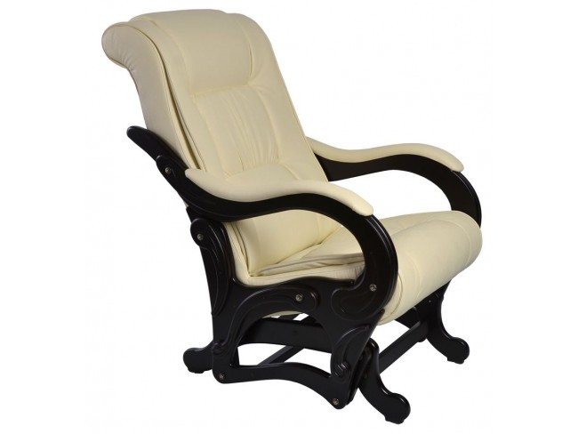 Кресло-гляйдер мод.78 (Венг/ Орегон перлам-106) Жемчужный