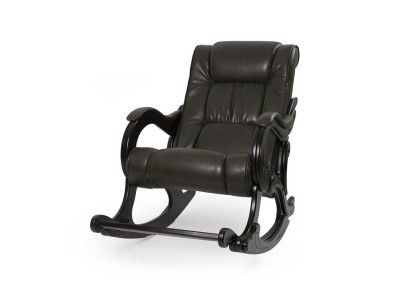 Кресло-качалка Сенатор 77 (Венге / Vegas Lite Black)