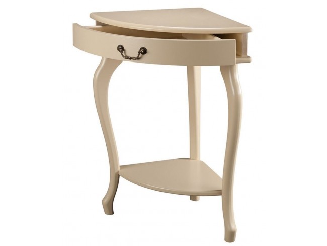 Консоль угловая "Элегант" (дуб шампань) Вис