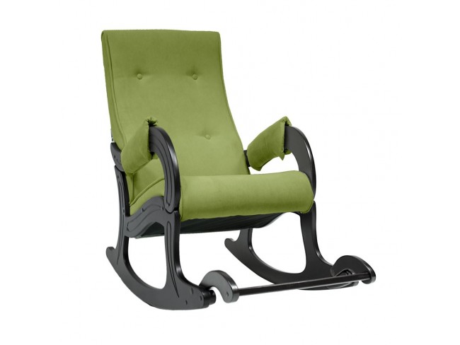 Кресло-качалка Модель 707 (Verona Apple green/венге)