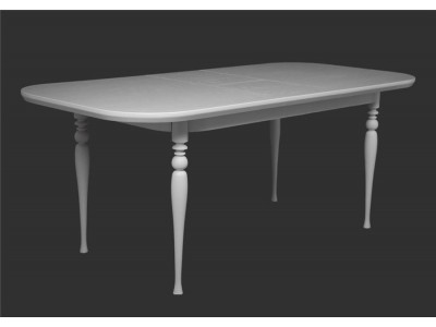 Стол обеденный Вальс-1500 (белая эмаль)