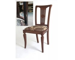 Стул "Милорд №4" 2й СОРТ (Темный Орех+патина темная)