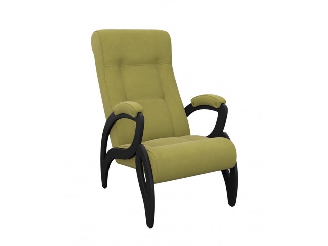 Кресло для отдыха модель.51 (Verona Apple green/Венге) Кресло для отдыха