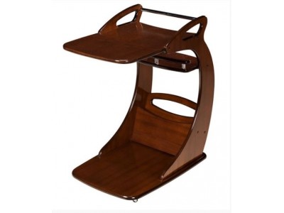 Подкатной столик "Фаворит" (орех) Вис