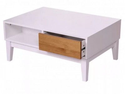 Стол "Квадро" (молочный дуб/светлый дуб) Вис Стол "Квадро" (молочный дуб/светлый дуб) Вис