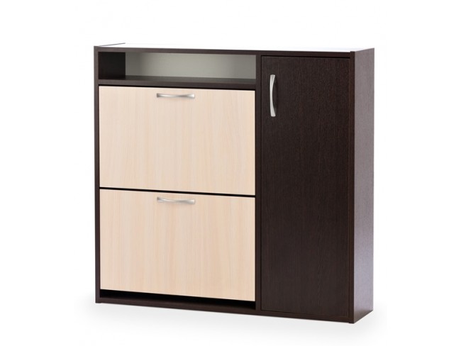 Тумба для обуви Комфорт ШК-2 (Венге-беленый дуб)