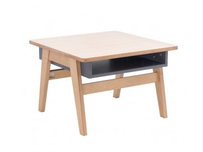 Стол "Сканди" (Натуральное дерево/серый ясень)