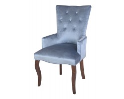 Кресло Виктория (темный тон / 9 - небесно-голубой)