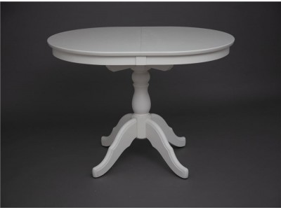 Стол обеденный Овальный-0110 (слоновая кость 9001)