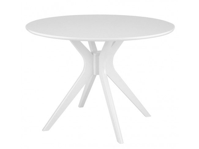 Стол Скандинавия D110 (белый)