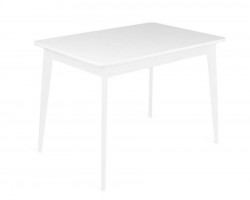 Стол Рэй-1200 (белая эмаль / белая эмаль)