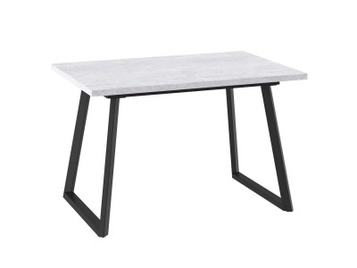 Стол раздвижной Loft-120(160)х80 Серый сланец/Чёрный