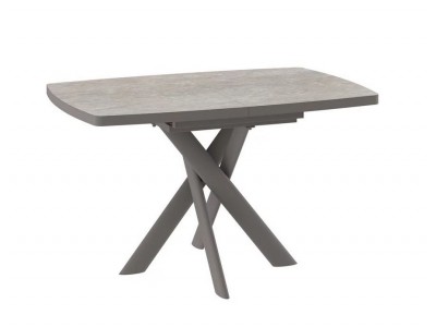 Стол Andres-130 (130/165 х 85 /камень бежевый-HPL/капучино)