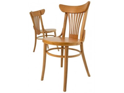 Стул венский Uranus (натуральный) жесткое сиденье