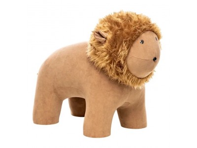 Пуф Leo (ткань BADDY 11/ мех ИП-401)