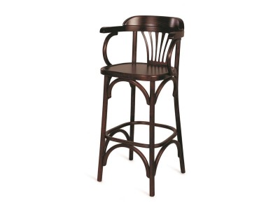 Стул барный 750 Венский твердый (темный тон)