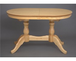 Стол обеденный Овальный-1300 (светлый тон)