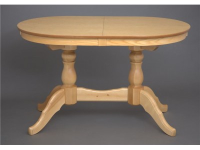 Стол обеденный Овальный-1300 (светлый тон)