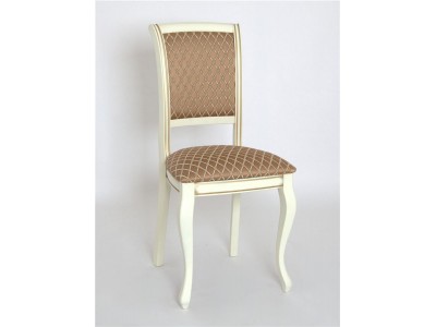 Стул "Дионис" (эмаль тон 11 + золот. патина/ткань Palermo)