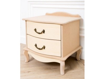 Тумбочка прикроватная "Джульетта" 2 ящ. (без покраски) Вис
