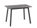 Cтол раздвижной ТИРК Радиал-110 (Дымчатая керамика/Черный) 110(140)х70
