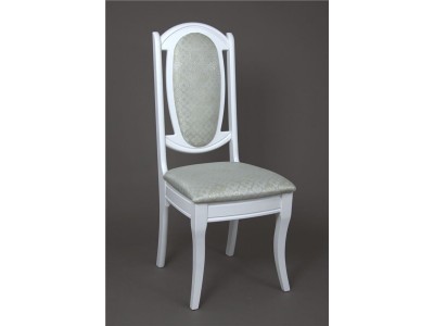 Стул "Королевский" (Белый/ткань Пассаж)