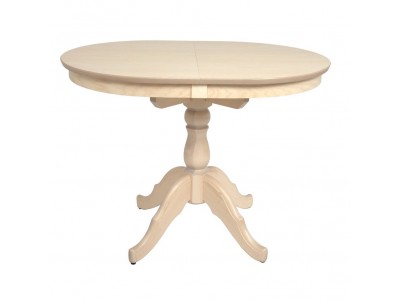 Стол обеденный Овальный-0110 (беленый дуб)