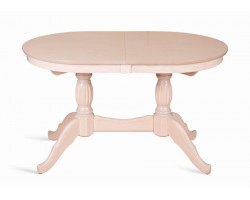 Стол обеденный Лилия-1300 (беленый дуб)
