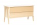 Комод "Сканди" 2 ящ. (Натуральное дерево/дуб шампань)