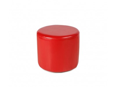Пуф круглый ПФ-5 (Красный)