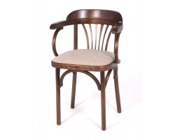 Стул Венский мягкий (темный тон, ткань RS 16)