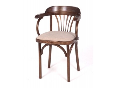 Стул Венский мягкий (темный тон, ткань RS 16)