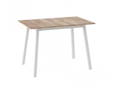 ТИРК стол раздвижной 110(142)х70 Дуб каньон/Белый
