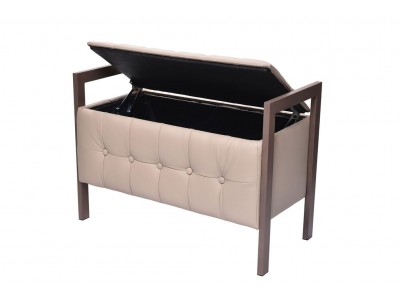 Пуф "Луго" (Леон) бежевый