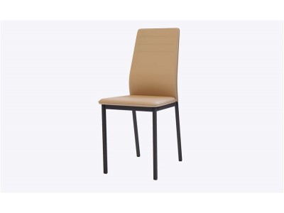 КВИРК П Стул Кофейный/Черный, экокожа